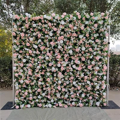 Paret de flors decoratives