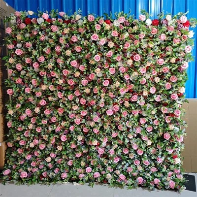 Flors de casament verdes i rosades