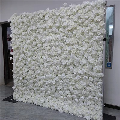 Decoració de paret amb flors de roses